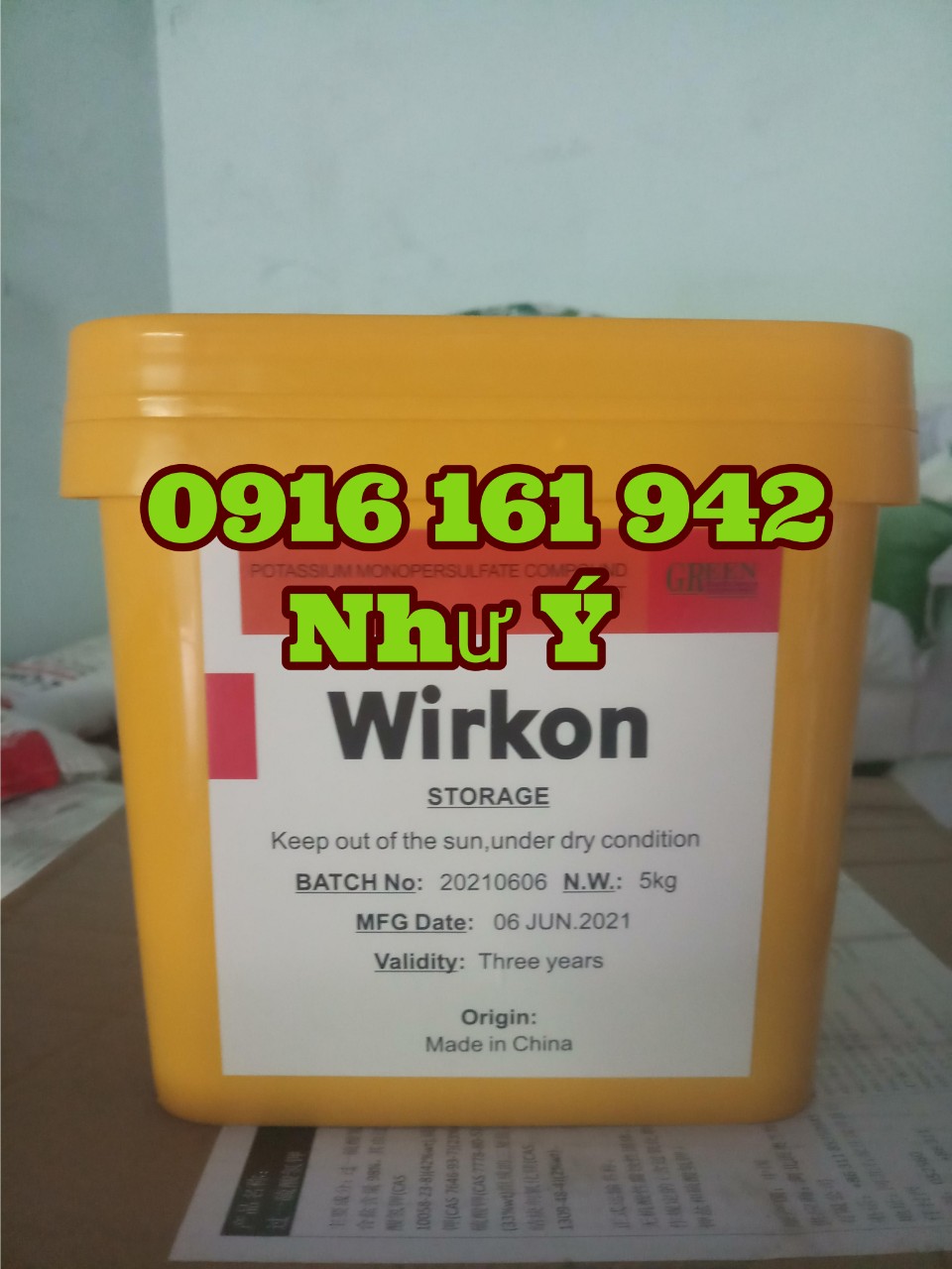 WIRKON VIÊN SỦI - Diệt khuẩn phổ rộng, an toàn hiệu quả cho tôm cá